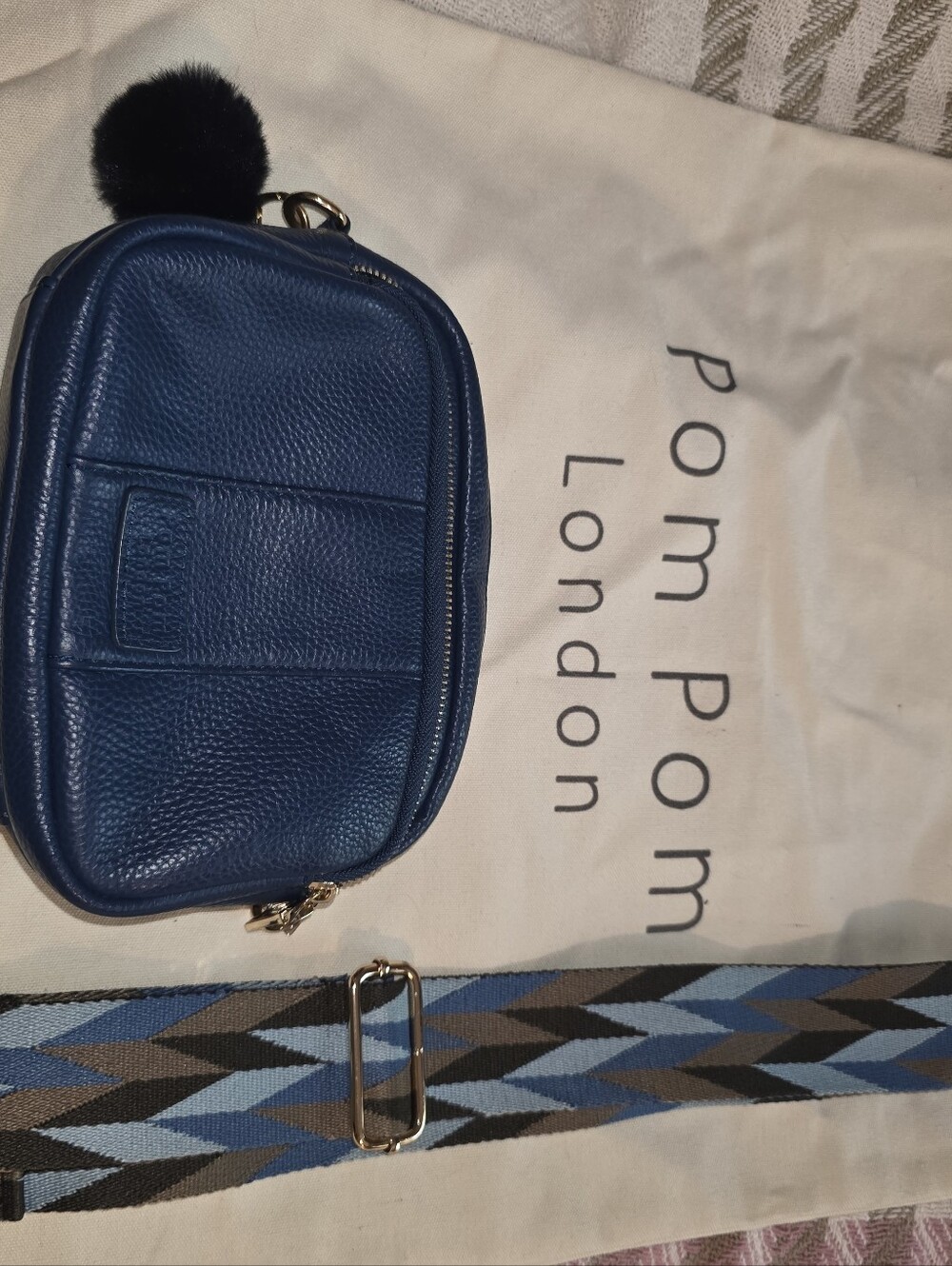 LIMITED EDITION Pom Pom London King Charles Coronation Bag - Picture 8 of 16